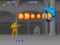 une photo d'Ã©cran de Altered Beast sur Sega Megadrive